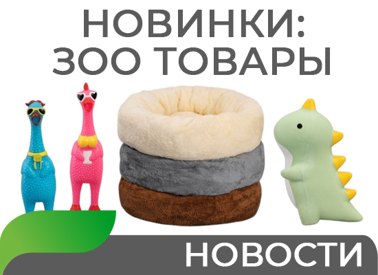 Новинки: ЗОО товары Новинки: ЗОО товары