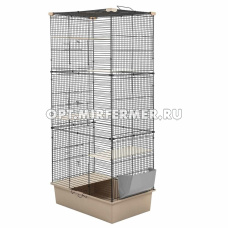 Клетка д/шиншилл Шиншилла-3 58*40*h94см разборн, б/наполнения 1/1