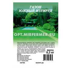 Газон  0,3кг Южный изумруд (Гавриш) 1/30