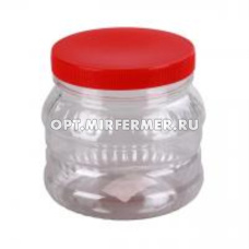 Банка  1л круглая ПЭТ 2/12 