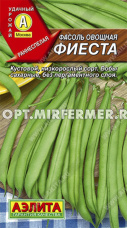 Фасоль Фиеста зеленая кустовая 5г Ранн (Аэлита)
