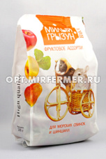 Корм д/шиншилл и морских свинок фрукт.ассорти 200г милый грызун ВАКА High Quality 2/10