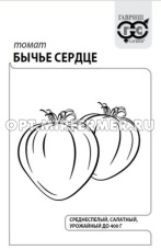 Томат Бычье сердце красное 0,05г Индет Позд (Гавриш) б/п