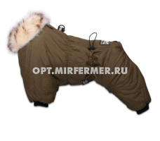 Комбинезон зимний Nice-Style д/девочки р-р ХL спинка 35см/SLPK132/Lion
