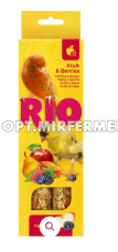 Лакомства д/канареек палочки с фруктами и ягодами 2*40г RIO (РИО) 2/8