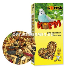 Корм д/попугаев молодых 500г коробка БОСПА 1/20