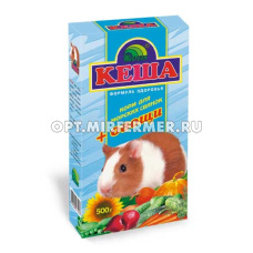 Корм д/морских свинок с овощами 500г КЕША 2/28