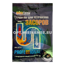 Средство для очистки труб от засоров 70г БиоБак 5/80 ББ