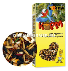Корм д/попугаев крупных и средних 500г коробка БОСПА 1/20