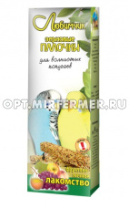 Лакомства д/попугаев Любимчик палочки Фрукт+яичные 2*40г 1/18