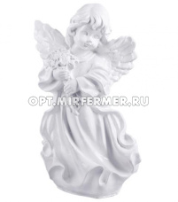 Фигура садовая Ангел с букетом 165 39*24 см /М-Д