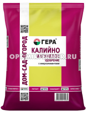 Калийно-магниевое 0,9кг Гера с микроэлементами (КMg-36:2) 5/25/1050 Гера