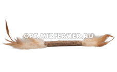 Игрушка мататаби Палочка с перьями 25*1,2см арт.2026-1155 1/1/ЧД Игрушка мататаби Палочка с перьями 25*1,2см арт.2026-1155 1/1/ЧД