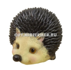 Фигура садовая Ежик круглый малый L12W15H10.5 см (ПОЛИСТОУН)