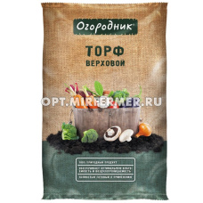 Торф верховой кислый   9л (рН=2,5-3,5) Огородник 5/175 Фаско 