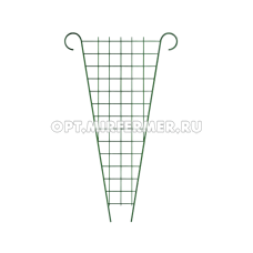 Шпалера Решетка прямая, зеленая, h=1,8м, труба d=0,85м