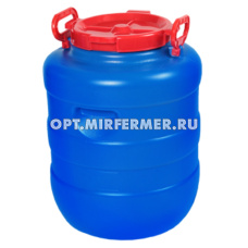 Бочка-канистра  40л д/пищ.прод.  цветная Дачная круглая/3 Радиан