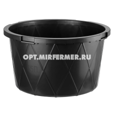 Таз 65л пластик строительный круглый/10 Радиан