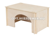 Домик дерев д/черепах ECO 22*17*12см 1/1