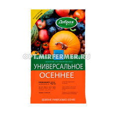 Осеннее 0,9кг  Добрая Сила минеральное удобрение (NРK-1:5:6) 6/12/576 БФ
