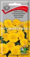 Бархатцы откл. Бой золотые 0,4г 20см (Поиск)