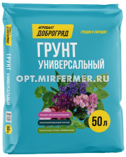 Грунт универсальный 50л Доброгряд 3/48 Агробалт
