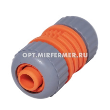 Муфта ремонтная, соединительная д/шланга 3/4" с цанг заж /10/320 Турция