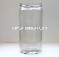 Банка твист офф 1,5л Маяк d горла-100 из полубелого стекла 12/960 КСЗ