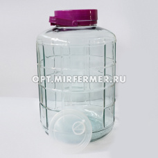 Бутыль твист офф 20л ( крышка+ ручка в комплекте) 1/4