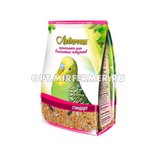 Корм д/попугаев волнистых 500г стандарт пленка Любимчик 2/18