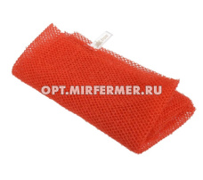 Мочалка полотенце для душа Африканская 30*90см плетеная,оранжевый 1/30