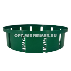 Корзина д/посадки луковичных раст.круг зел.30*8см /5/70