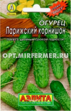 Огурец Парижский корнишон 20шт Пч Ранн (Аэлита) Лидер