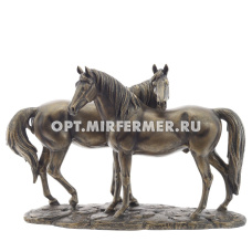 Фигурка декоративная Лошади L31,5 W14 H23 см