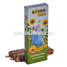 Лакомства д/попугаев Палочки мед и орехи 2шт 90г БОСПА ЭКО 2/60