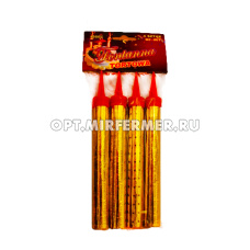 Фонтан-свеча для торта h12,5см (уп.4шт) MF-001 /180