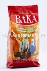 Корм д/попугаев мелких и средних 500г ВАКА ВК 3/14 