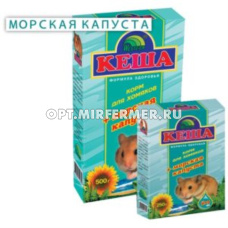 Корм д/хомяков с морской капустой 500г КЕША 1/28