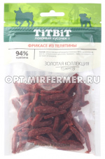 Лакомства д/собак Фрикасе из телятины 70г Тит Бит 2/25