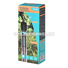 Нагреватель д/аквариума 25w стекло Naribo от 10-30л, t=20-28C 1/1