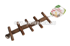 Игрушка д/птиц с вращ элементами и колокольчиком 26*8см арт.2025-0559 1/1/ЧД