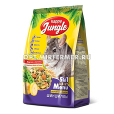 Корм д/шиншилл 400г Happy Jungle (Хеппи Джангл)/18