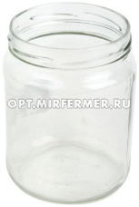 Банка твист офф 0,95л d горла-100 из полубелого стекла 12/1344 КСЗ