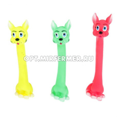 Игрушка резин Гантель Кошка 20см 1/6