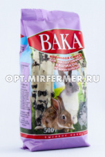 Корм д/шиншилл и кроликов 500г ВАКА ВК 1/14