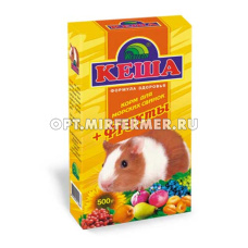 Корм д/морских свинок с фруктами 500г КЕША 1/28