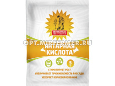 Янтарная кислота  5г Сам Себе Агроном (стимулятор роста) 10/300