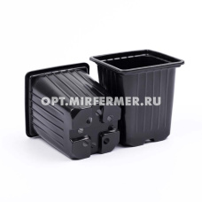 Горшок для рассады V-0,55л. 9*9*10 квадр/формованный/40/1500 А.К./АмТ