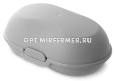 Мыльница Аттенто закрытая в ассорт/24 МАР