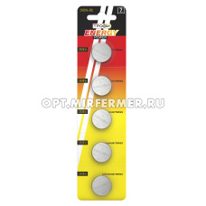 Батарейки Трофи CR2016-5BL ENERGY POWER Литиевые блистер 5 шт